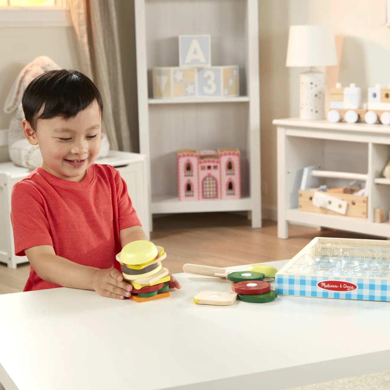 Sandwich Making Set - Wooden Play Food