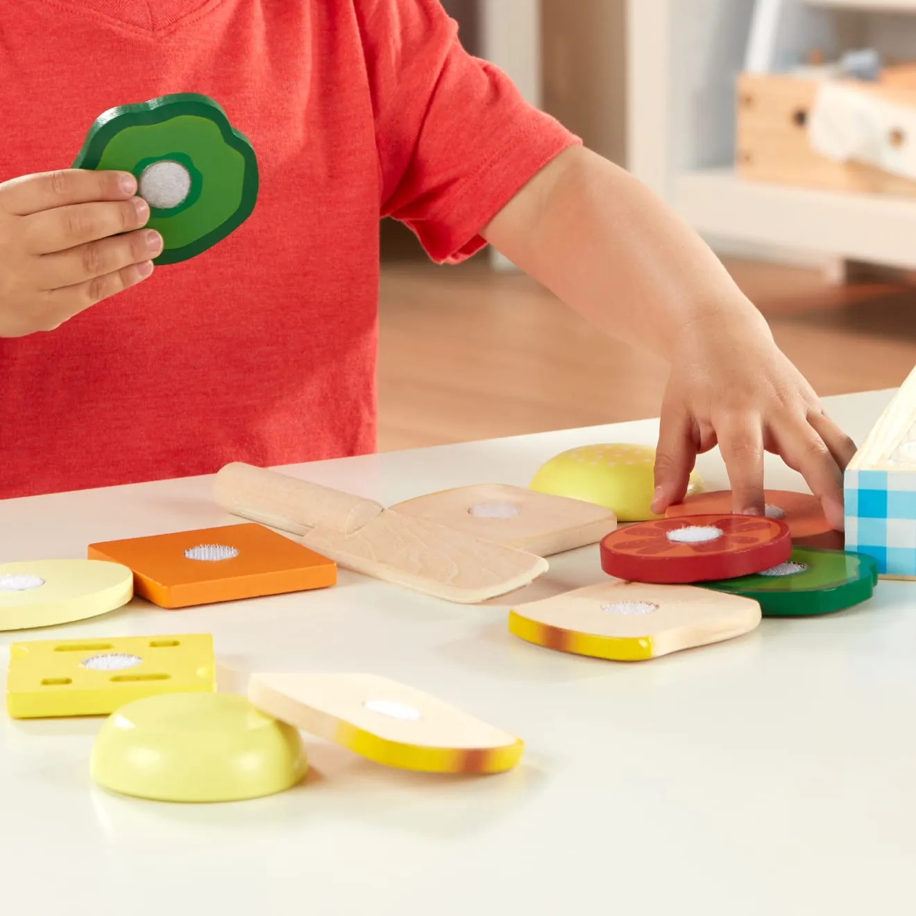 Sandwich Making Set - Wooden Play Food