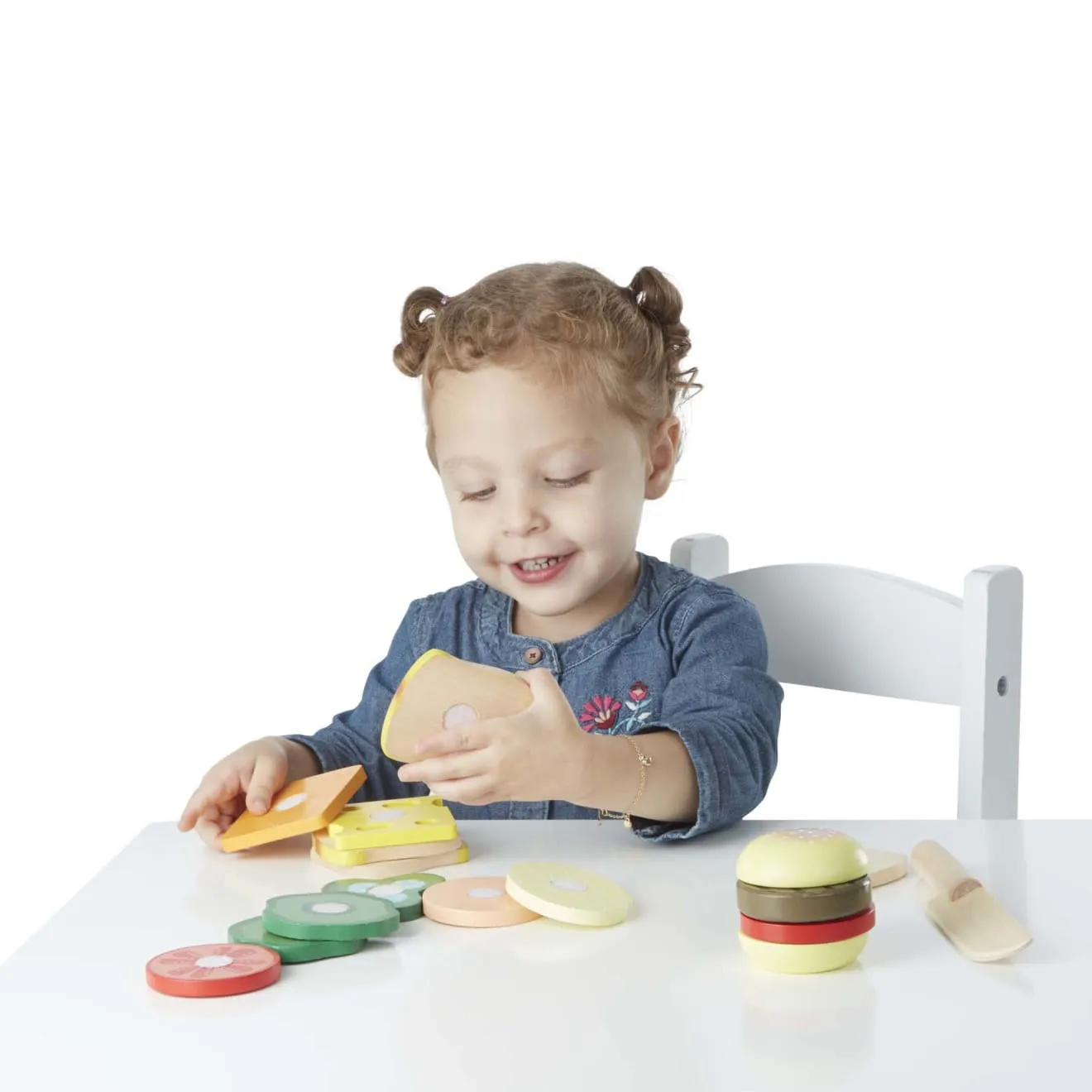 Sandwich Making Set - Wooden Play Food