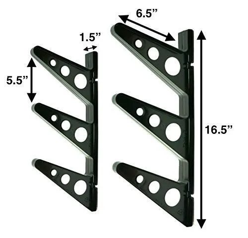 Trifecta Water Ski Storage Rack | Holds 2 Pairs of Water Skis