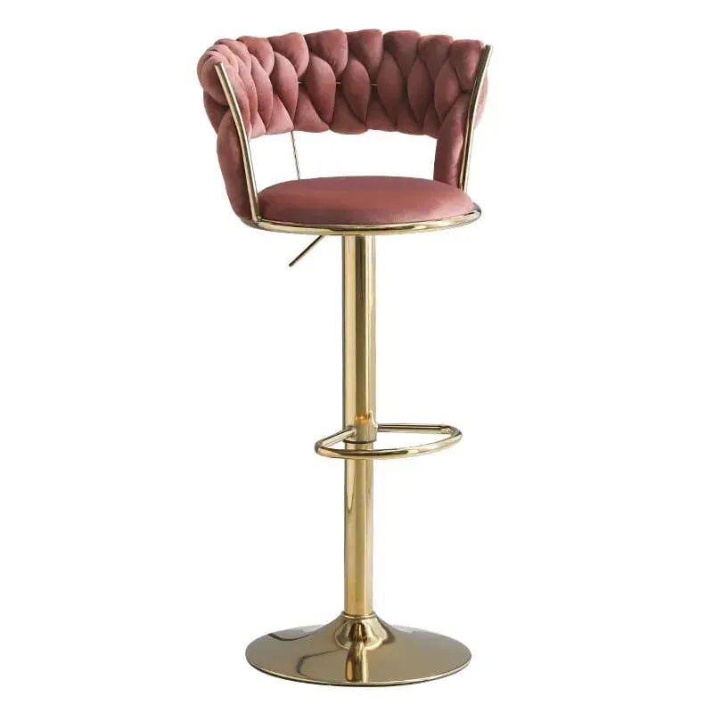 Velvet Bar Stool