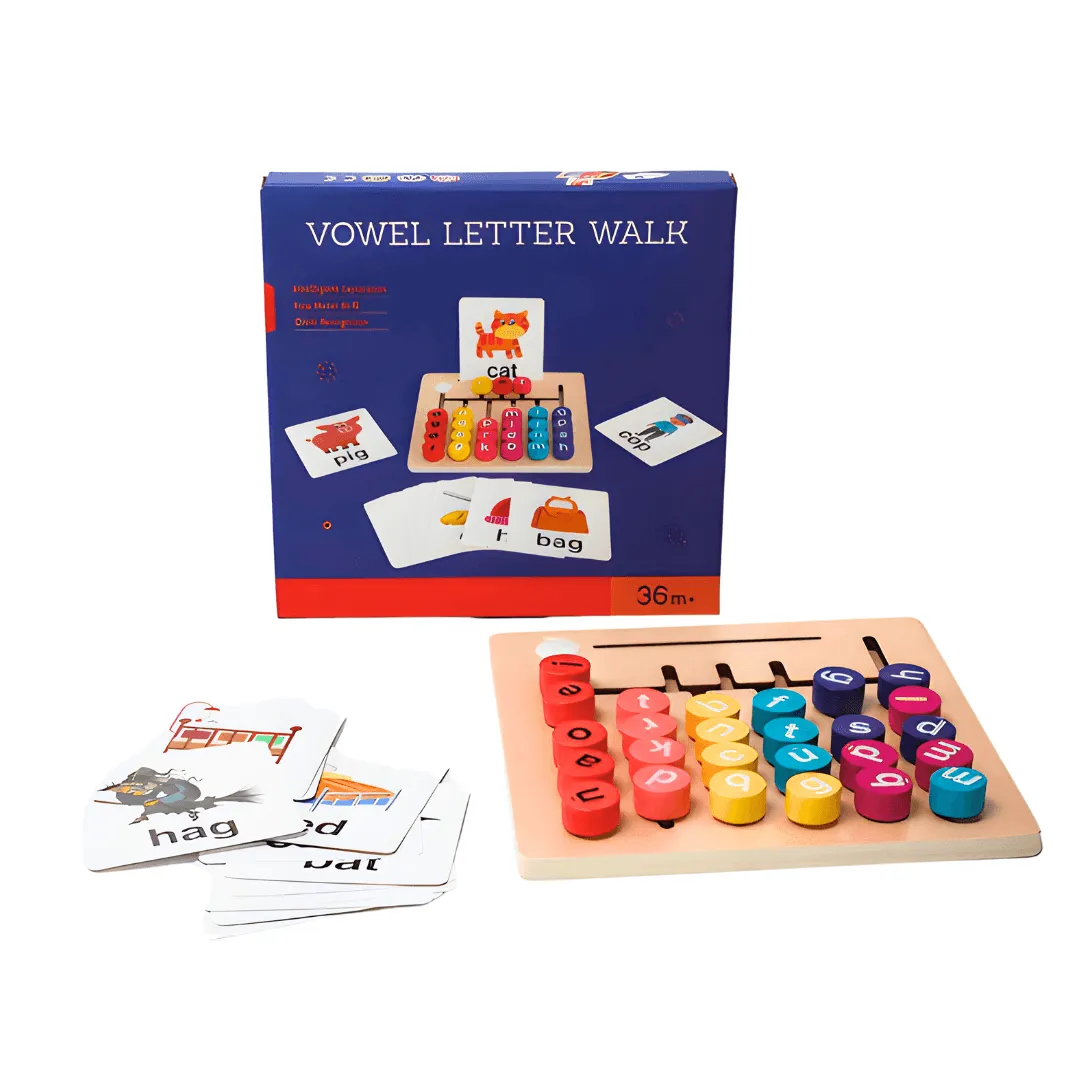 Vowel Letter Walk For kids Age 3 