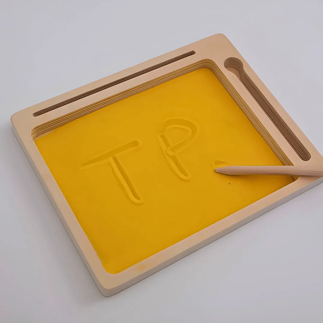 WORDPAD Sand Tray with Wooden Pen for Kids